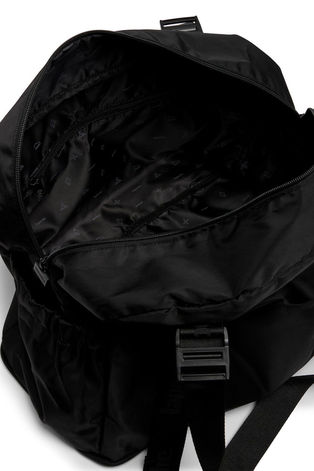 Quinne Black Packable Duffle Bag