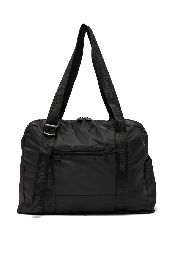 Quinne Black Packable Duffle Bag