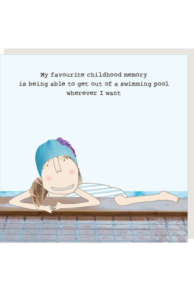 Fave Childhood Memory Card image 1