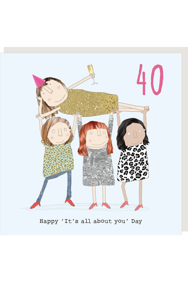 40 Years Birthday Card