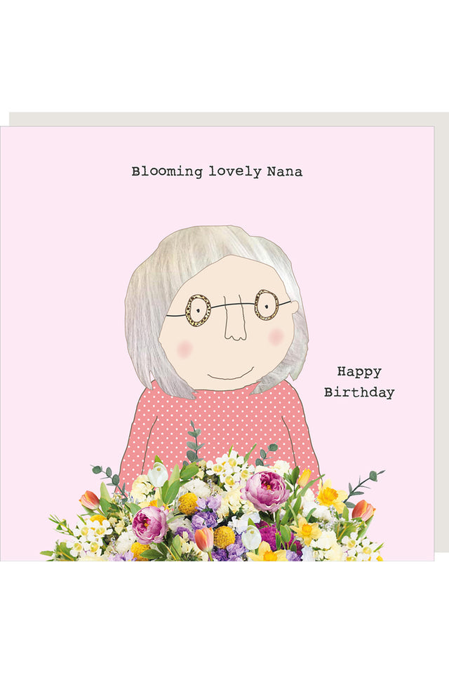 Nana Blooming Birthday Card