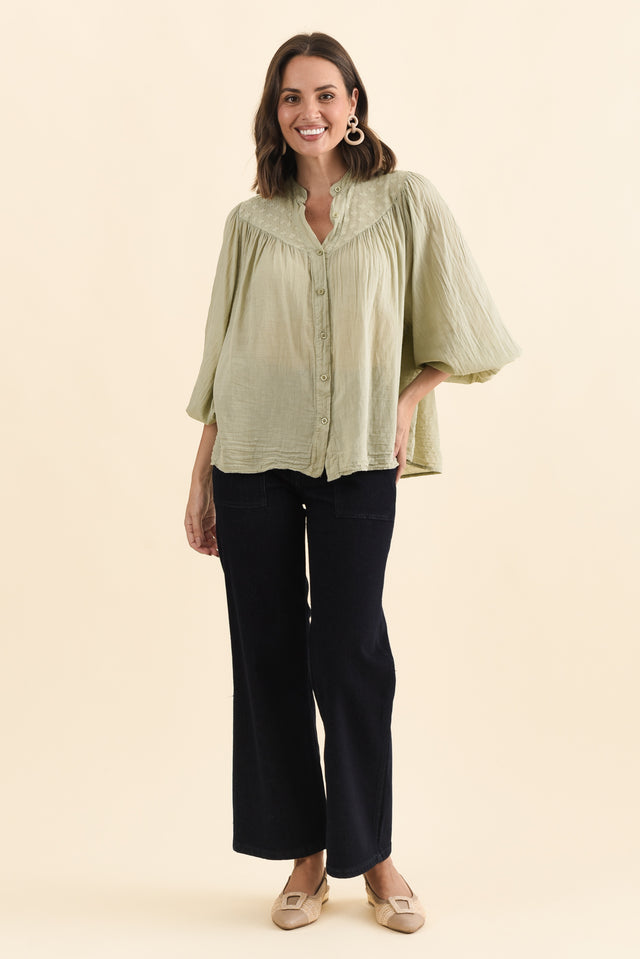 Randy Sage Cotton Blouse