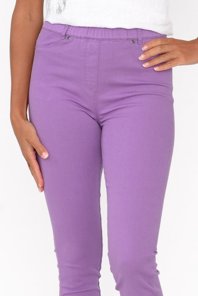 Reed Lilac Stretch Cotton Pants image 3