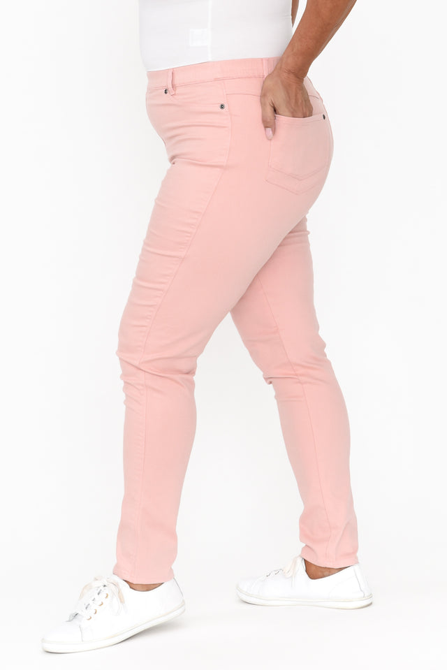 Reed Pink Stretch Cotton Pants image 12
