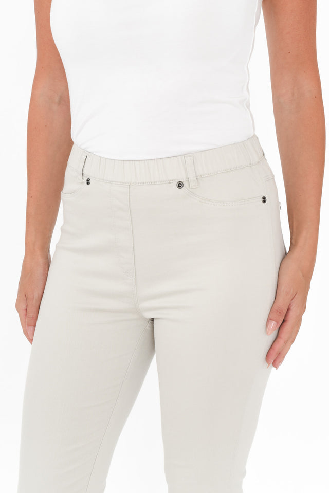 Reed Stone Stretch Cotton Capri Pants