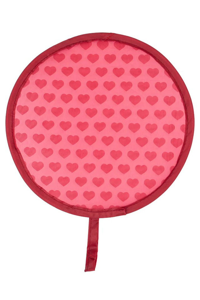 Remi Pink Heart Twist Fan