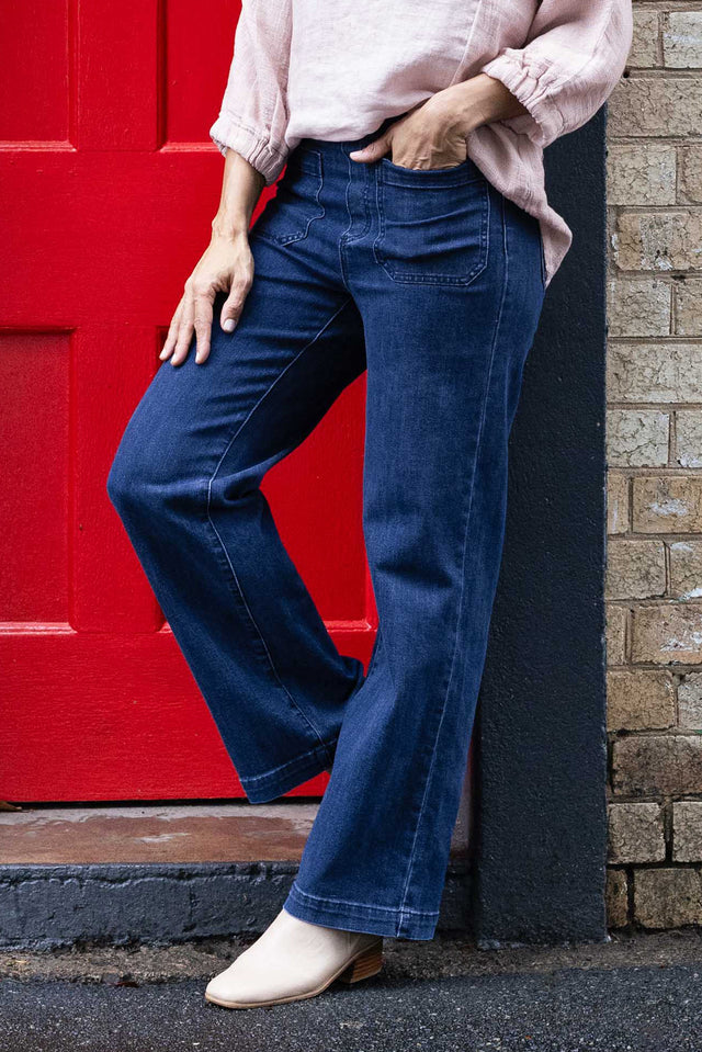 Carpenter Dark Denim Stretch Jeans