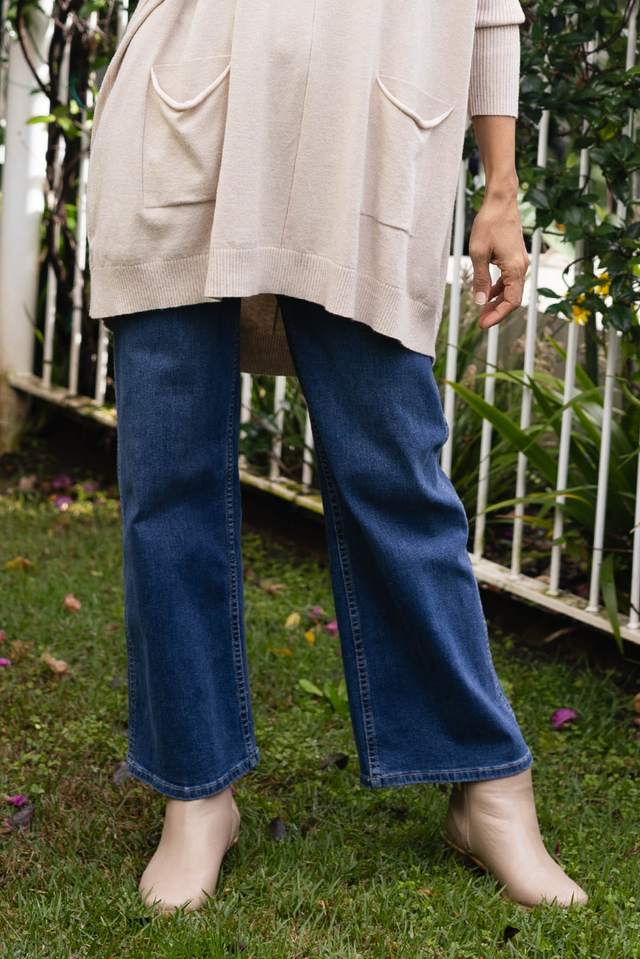 Orwell Mid Blue Straight Leg Jeans