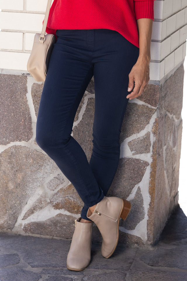 Reed Navy Stretch Cotton Pants