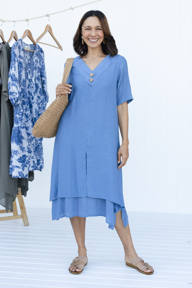 Nala Steel Layers Dress