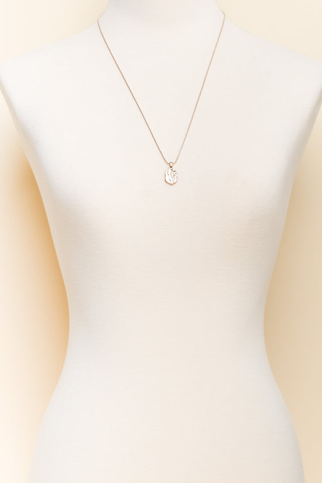 Rhonda Gold Pendant Necklace