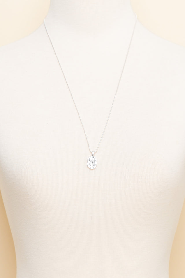 Rhonda Silver Pendant Necklace image 2