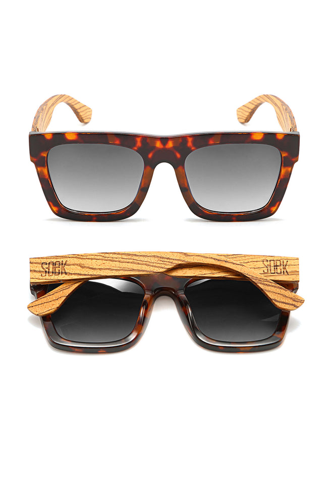 Rocco Tortoiseshell Wooden Sunglasses image 2