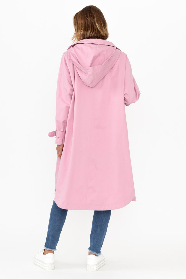 Rosalia Pink Trench Coat