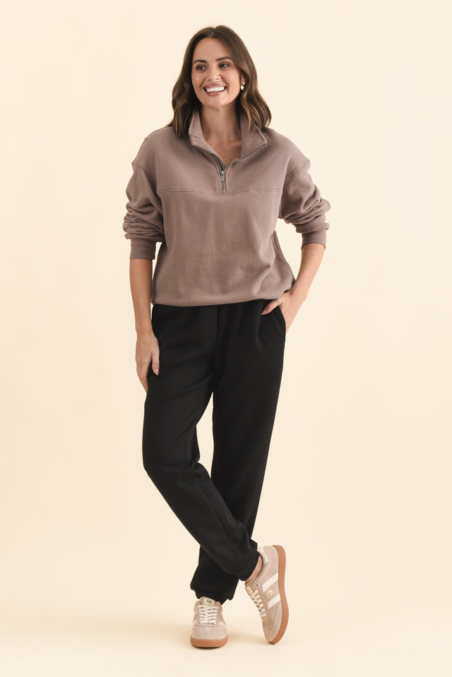 Sabi Black Relaxed Sweatpants image 7