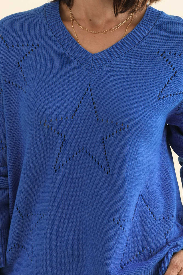 Selene Blue Star Cotton Jumper image 5