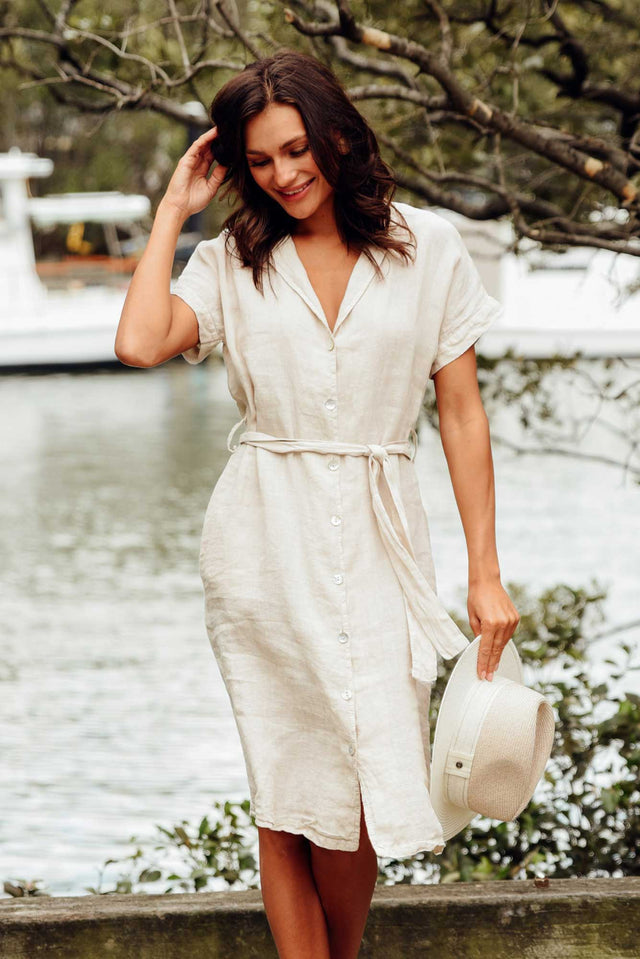 Linen Dresses for Women Online Australia - Casual to Formal - Blue