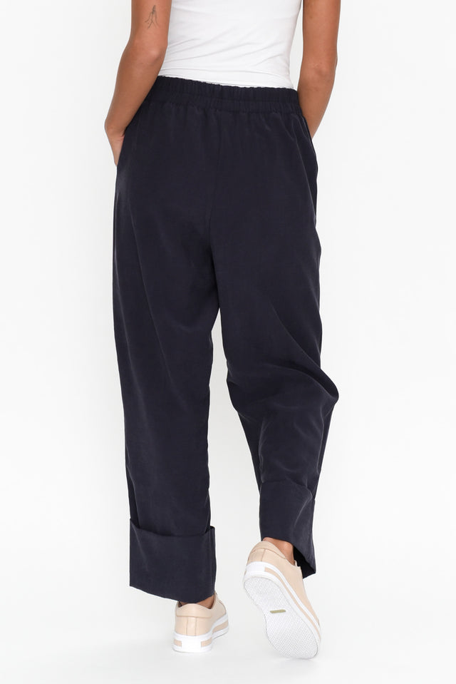 Seria Navy Cuff Pants image 5