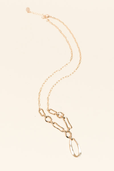 Seville Gold Chain Pendant Necklace