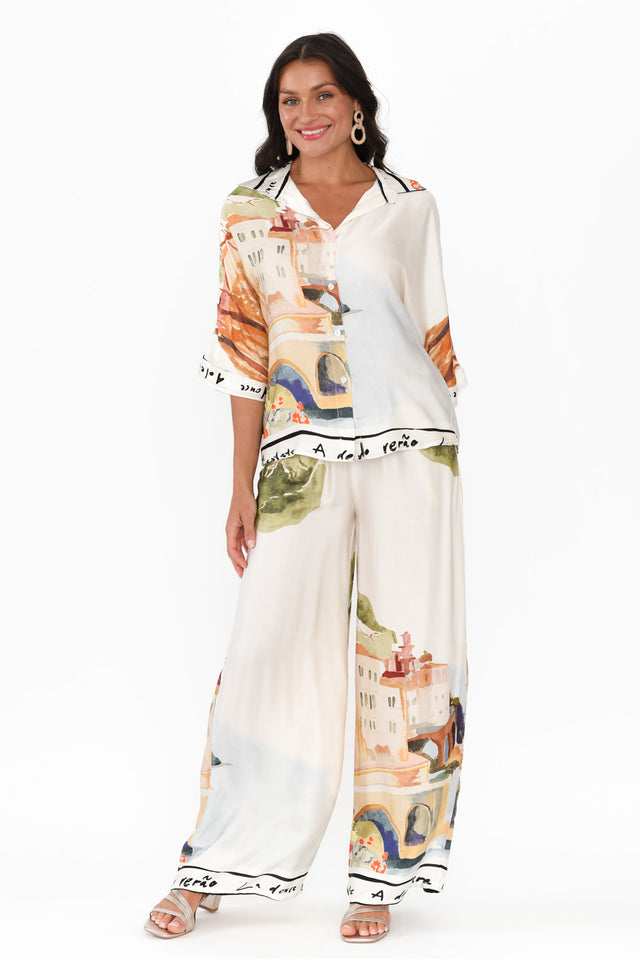 Sharee Natural Vista Collared Shirt image 7