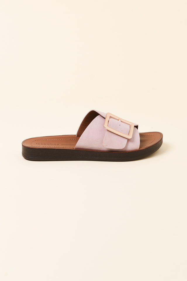 Skye Pink Buckle Slide image 1