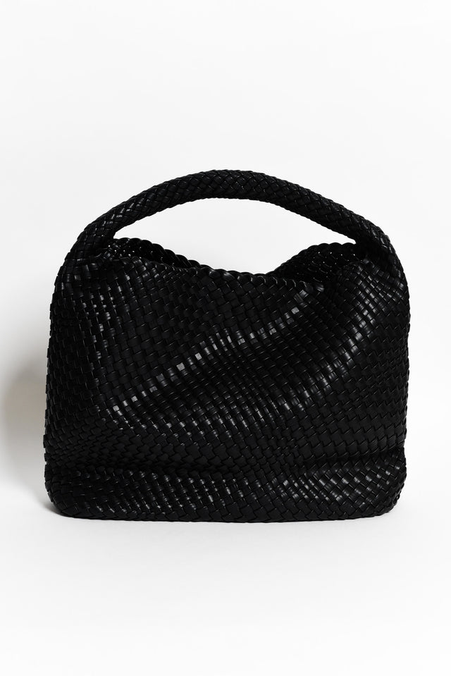 Soho Black Slouch Handbag