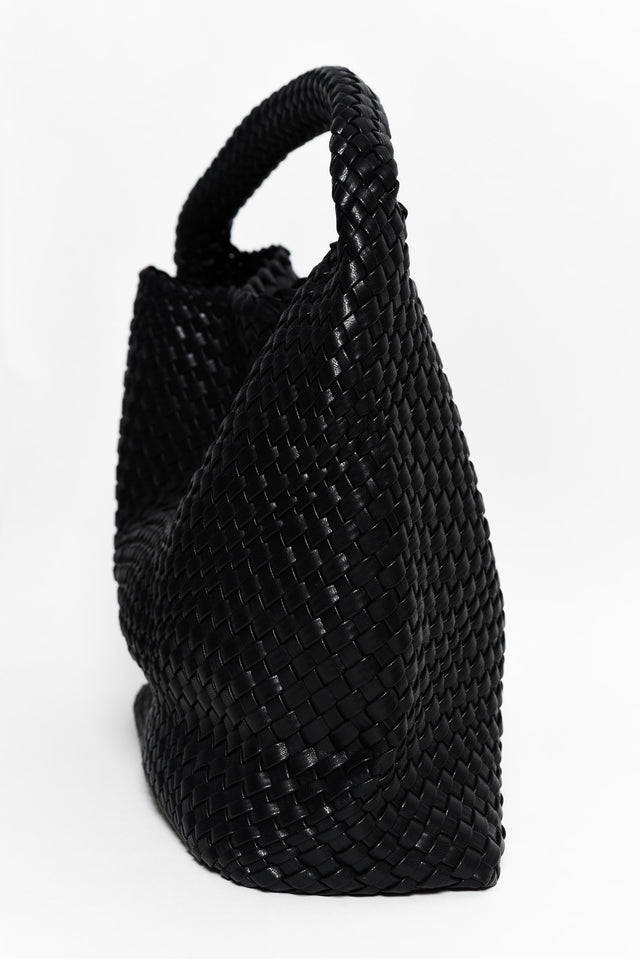 Soho Black Slouch Handbag