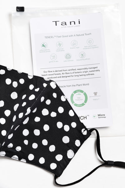 Spot Micro Modal Face Mask - Blue Bungalow AU