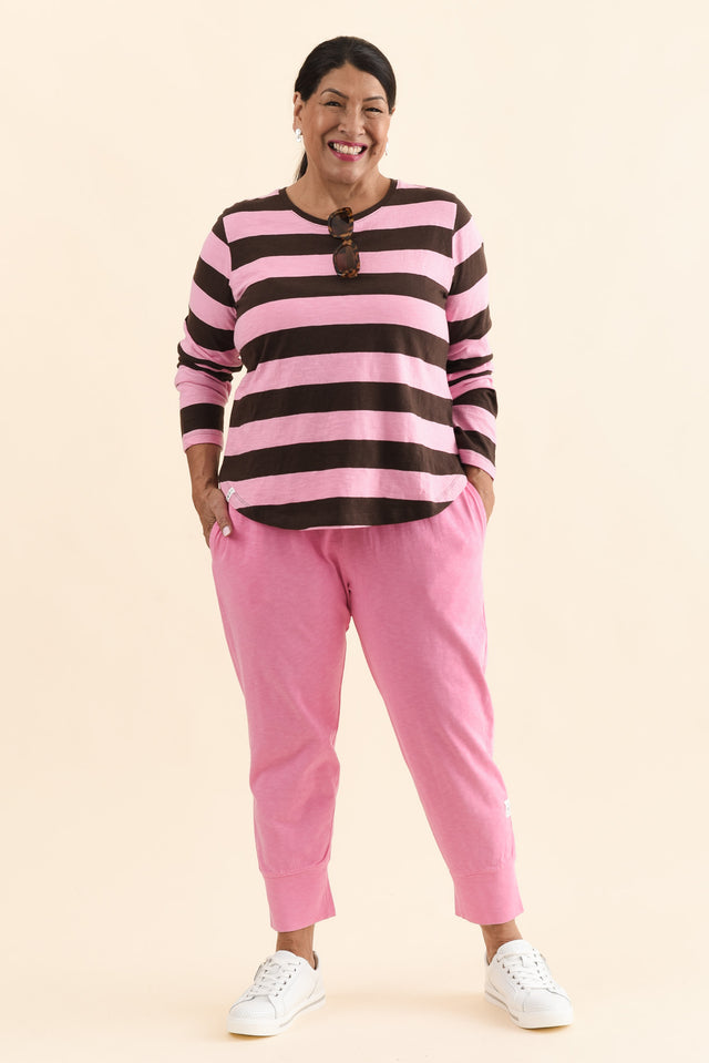 Fundamental Brunch Pink Cotton Sweatpants banner image