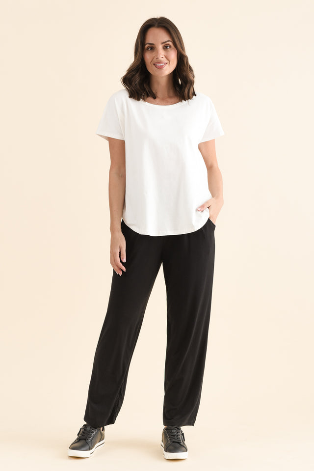 Stevie White Cotton Tee image 6