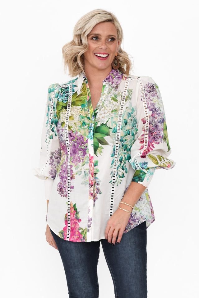 Swanson Wisteria Alba Cotton Shirt image 1