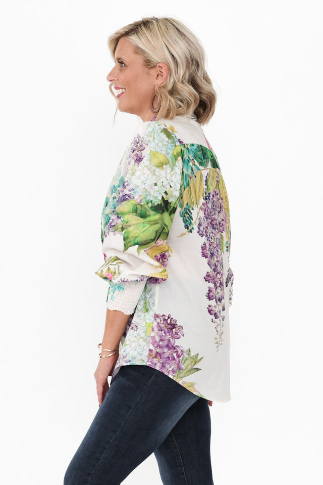 Swanson Wisteria Alba Cotton Shirt image 3