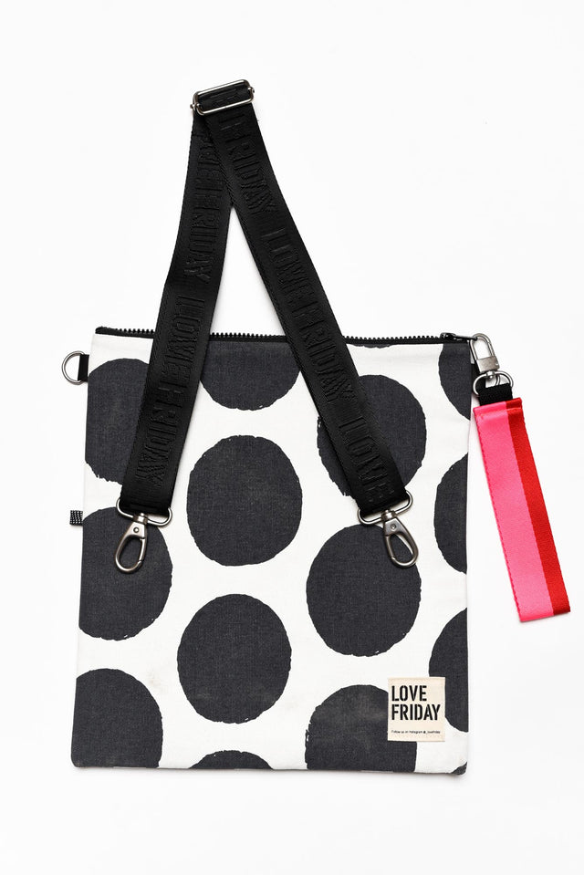 Sydney Charcoal Spot Insulated Bag thumbnail 1