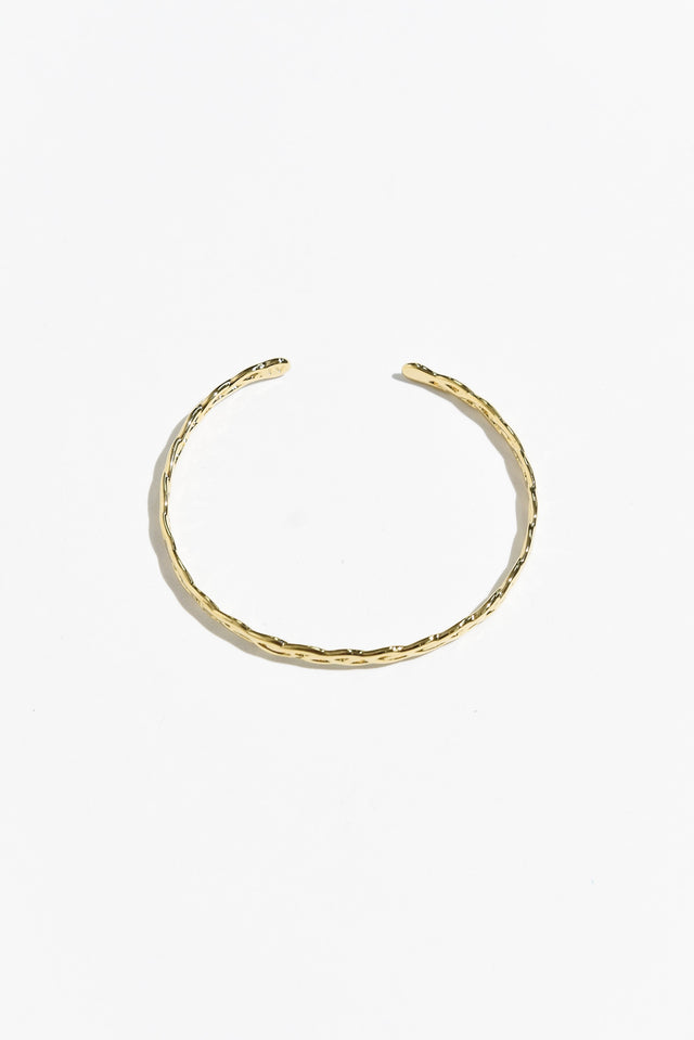 Sylvie Gold Woven Cuff