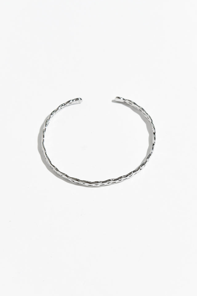 Sylvie Silver Woven Cuff