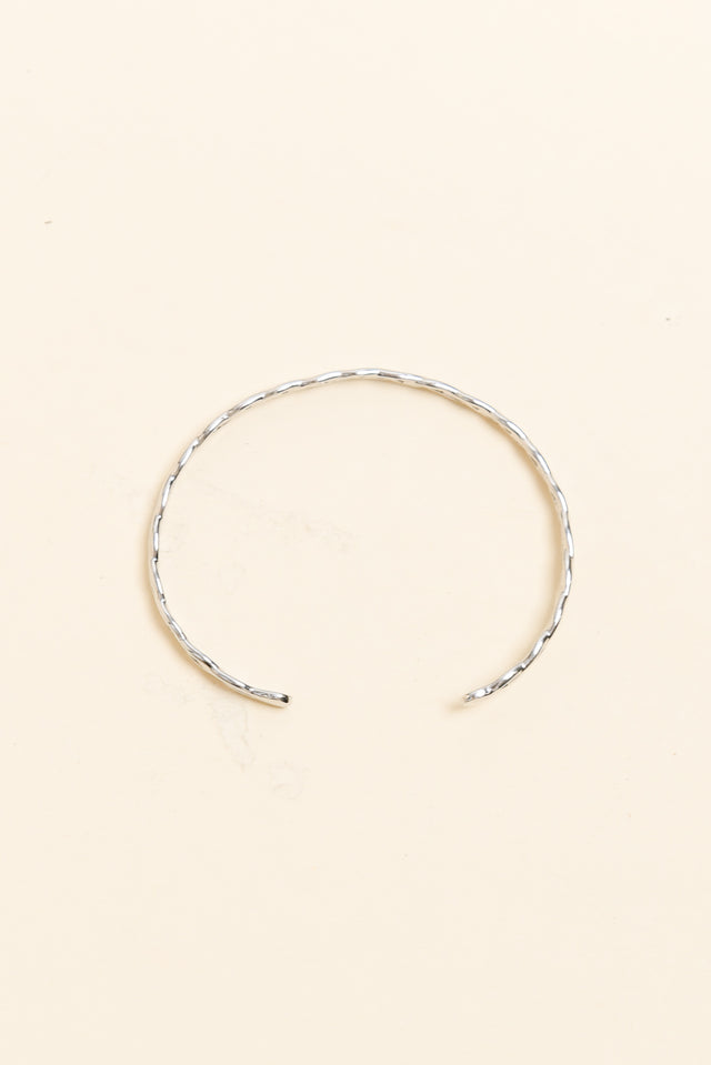 Sylvie Silver Woven Cuff image 2