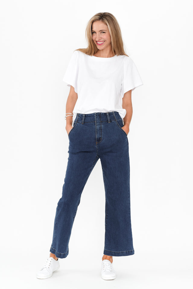 Tamika Blue Denim Stretch Jeans image 9