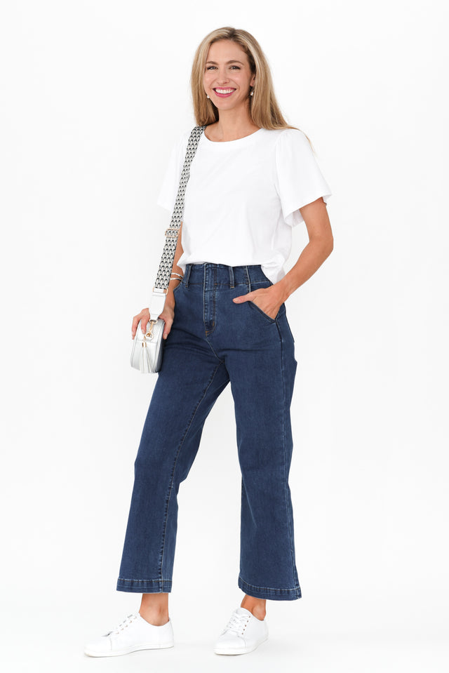 Tamika Blue Denim Stretch Jeans image 5