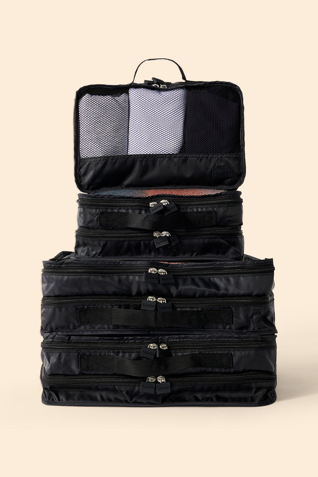 Tessa Black Packing Cube 4 Pack image 3
