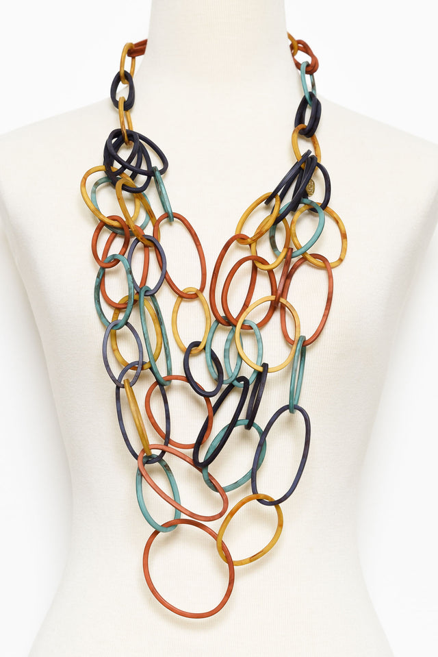 Tharion Multi Linked Necklace image 2