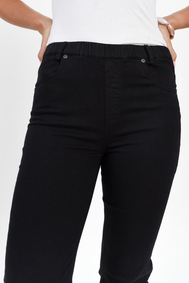 Tilby Black Stretch Jeans image 7