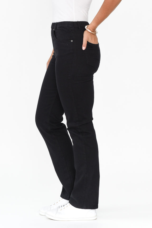 Tilby Black Stretch Jeans image 5
