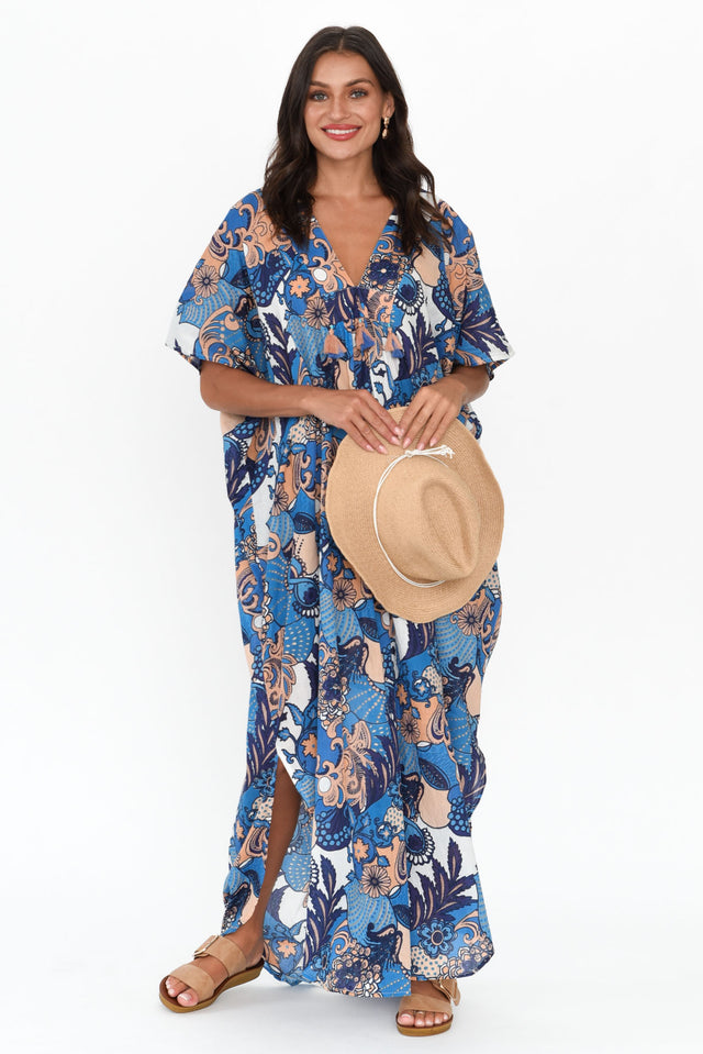 Buy Plus Size Sleeveless Tops - Blue Bungalow Australia - Blue