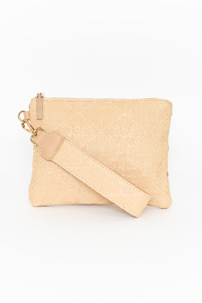 Tobray Natural Weave Pouch
