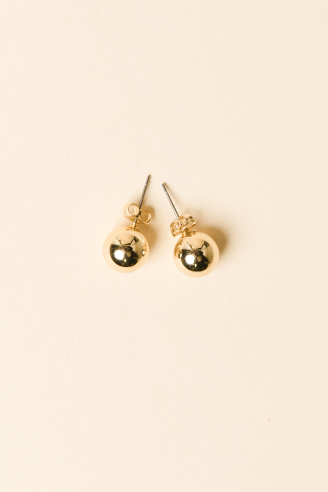 Tommy Gold Stud Earrings