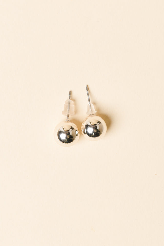 Tommy Silver Stud Earrings