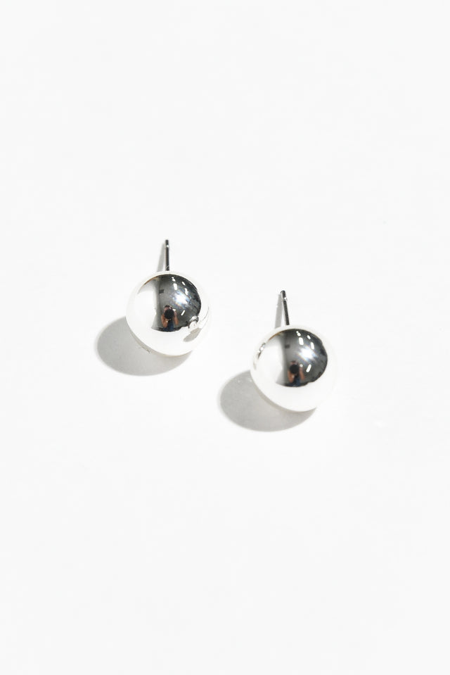 Tommy Silver Stud Earrings image 1