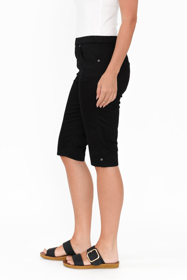 Tora Black Stretch Shorts