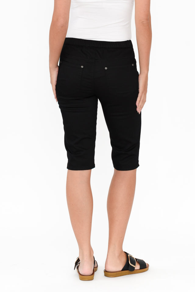 Tora Black Stretch Shorts