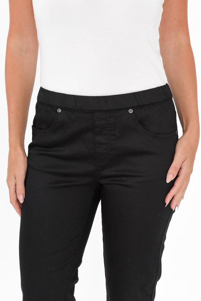 Tora Black Stretch Shorts